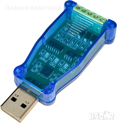 DSD TECH SH-U10 – USB към RS485 индустриален адаптер (CP2102 чип), снимка 2 - Кабели и адаптери - 52073118