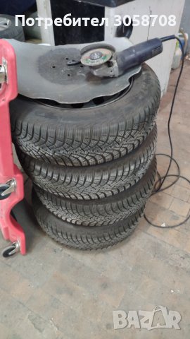 Зимен Goodyear 195/65r15 - 91T, снимка 4 - Гуми и джанти - 42939799