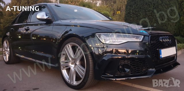 Предна броня за Ауди А6/C7 facelift/RS6/Audi A6 2016 2017 2018, снимка 10 - Тунинг - 33299310