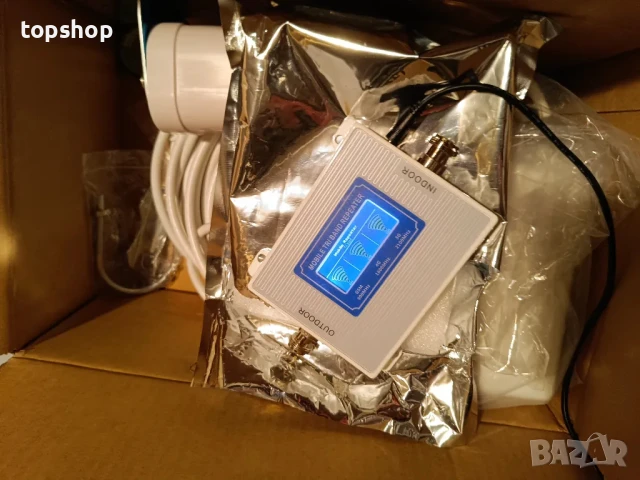 Усилвател на GSM сигнал Ретранслатор 2G, 3G, 900, 1800, 2100 MHz Band, снимка 7 - Друга електроника - 50501660