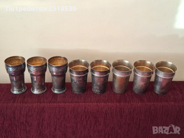 Швейцарски посребрени купи, снимка 2 - Антикварни и старинни предмети - 52927286