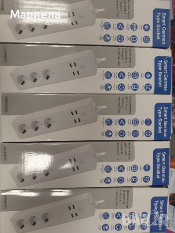 Смарт Wi-Fi разклонител 7 в 1 , Smart wifi german type socket , Интелигентен разклонител, снимка 6 - Друга електроника - 42988726
