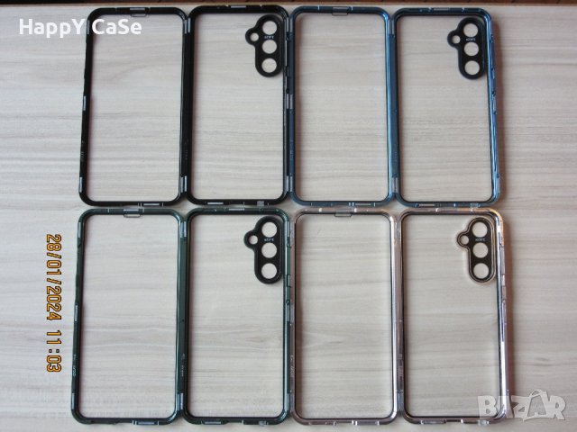 Samsung Galaxy S24 FE / S23 FE / Двоен 360 градуса магнитен кейс калъф с камера протектор, снимка 7 - Калъфи, кейсове - 43745126
