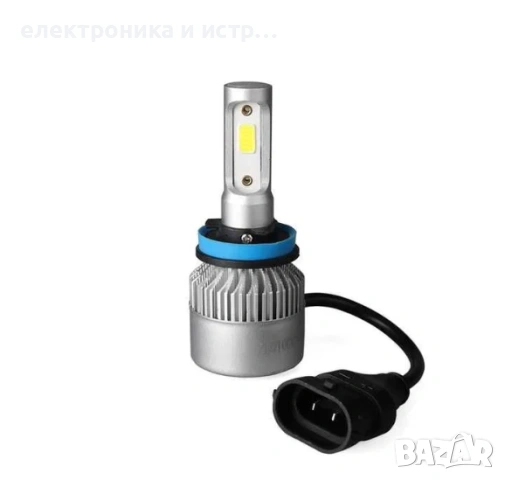 Комплект LED лед диодни крушки за фар M-TECH, H4 , снимка 2 - Аксесоари и консумативи - 53364743