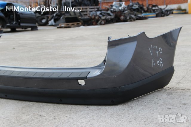 Задна броня Volvo V70 комби (2007-2013г.) Волво V 70 / отвори за парктроник, снимка 3 - Части - 35615190