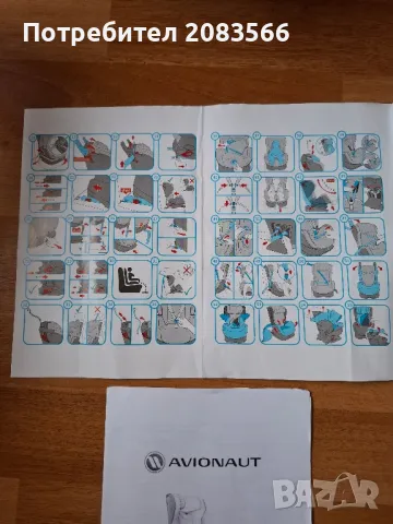 Детско столче за кола AVIONAUT GLIDER 9-25 kg. Softy Isofix, снимка 9 - Други - 49689751