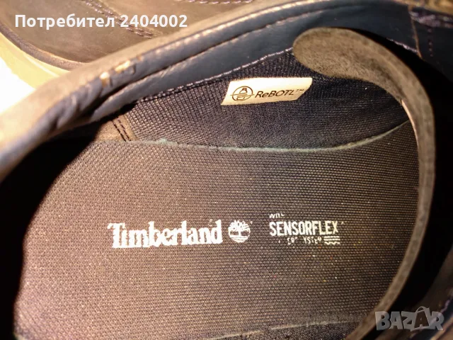 Мъжки кожени обувки Timberland №45, снимка 7 - Ежедневни обувки - 48833253
