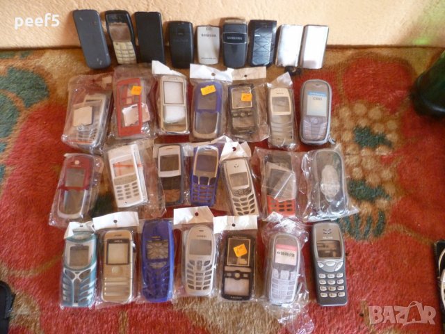 Лот НОВИ корпуси, аксесоари и части за стари телефони