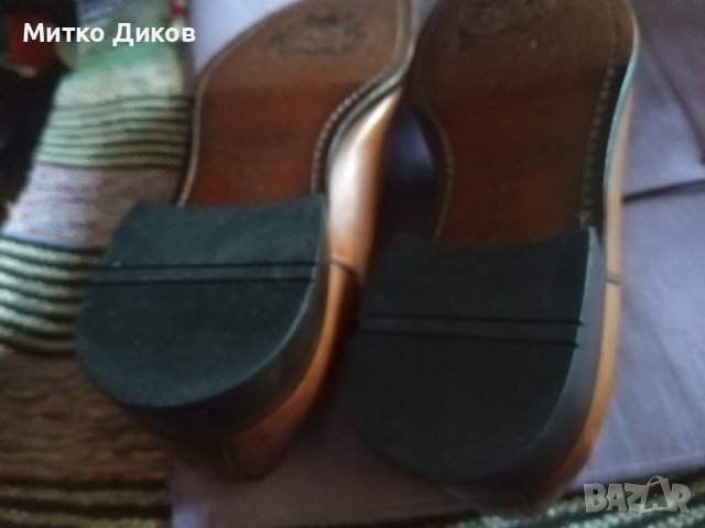 Teodor маркови български официални обувки естествена кожа №42 стелка 275мм като нови, снимка 9 - Официални обувки - 39245317