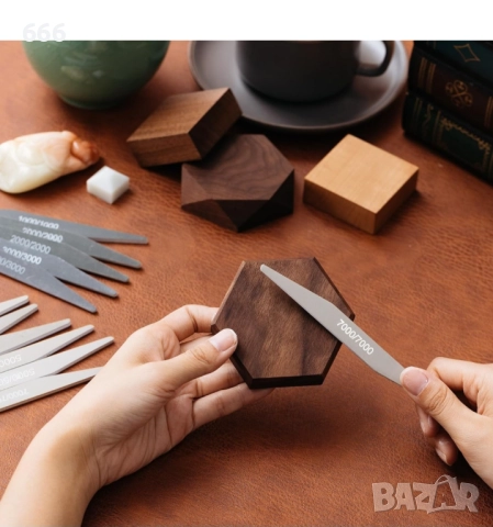 10 бр Комплект за шлайфане Двустранни зърна за шлайфане на пластмаса Акрилни материали и други , снимка 2 - Други стоки за дома - 52953606