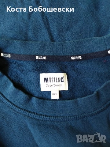 Mustang, мъжка блуза, 3XL Нова, ватирана!, снимка 7 - Спортни дрехи, екипи - 51688692