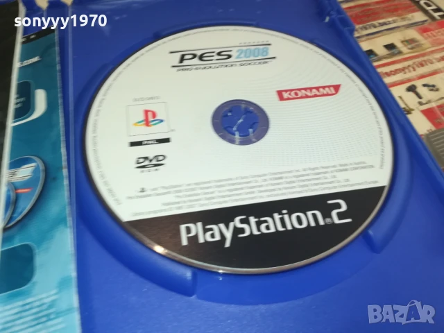 SONY PS2 GAME-PES 2008 0806251739, снимка 13 - Игри за PlayStation - 50593576