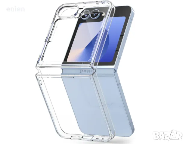 2в1 360 Градусов твърд кейс за Samsung Galaxy Z Flip 6, снимка 1