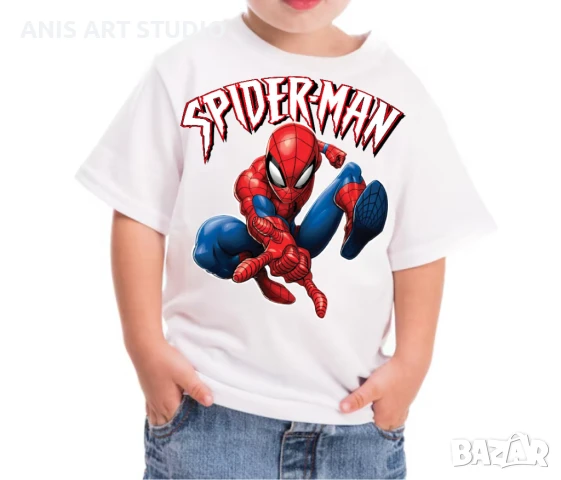 Тениска на SPIDERMAN СПАЙДЪРМЕН, снимка 2 - Детски тениски и потници - 50896381