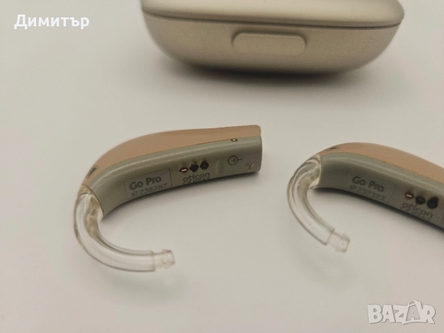 Слухови апарати Oticon Go Pro Bte hearing aid 2x ляв и десен starkey phonak pair, снимка 2 - Други - 51959569