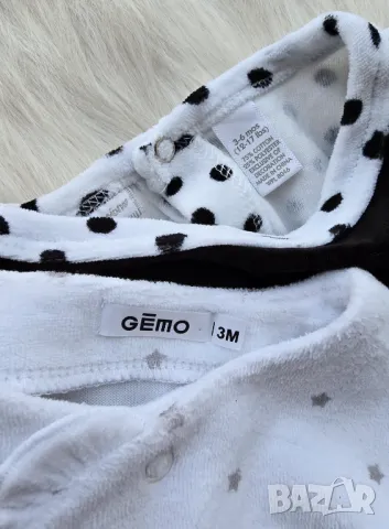 Бебешки ромпъри 3-6 месеца, снимка 4 - Бебешки гащеризони - 48628608