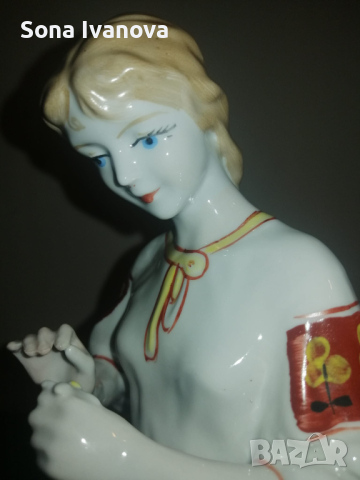 Порцеланова руска фигура, снимка 3 - Колекции - 44896256