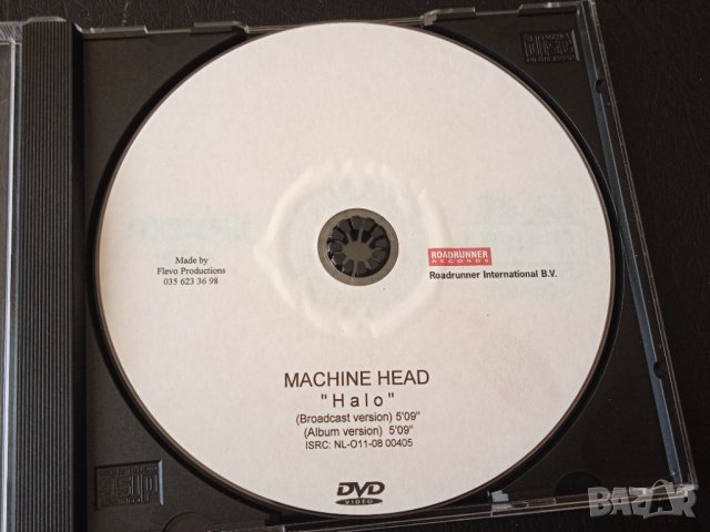 Machine Head - Halo  - много рядък DVD на Roadrunner Records, снимка 3 - DVD дискове - 43490867
