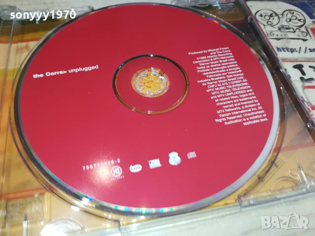 THE CORRS-ORIGINAL CD 0808251537, снимка 2 - CD дискове - 51299335