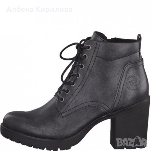 Нови немски боти , Marco Tozzi, 39,40,41 н-р, сиви, снимка 3 - Дамски боти - 35039293