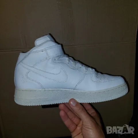 NIKE AIR FORCE 1 MID номер 43,5-44 оригинални маратонки , снимка 15 - Маратонки - 48286377
