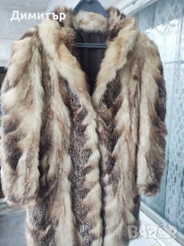 Дамско кожено палто от естествен косъм кожух естествена кожа  норка , визон ., снимка 9 - Палта, манта - 48987067