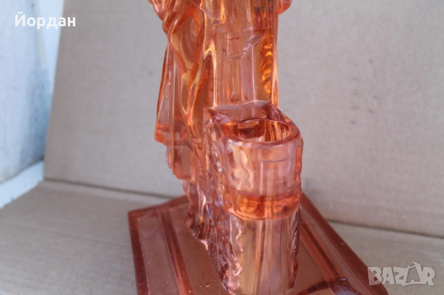 Стъклена фигура на ''Иисус Христос'' , снимка 10 - Антикварни и старинни предмети - 51795956