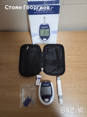 Комплект за измерване на кетони в кръвта KetoBM за кето диета 