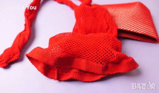 S/M нов червен мрежест дамски чорапогащник, снимка 7 - Бельо - 43870880