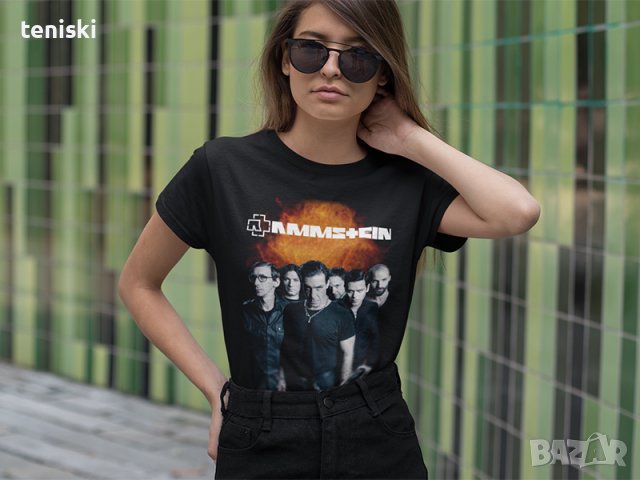  Дамски рок тениски Rammstein 6 модела