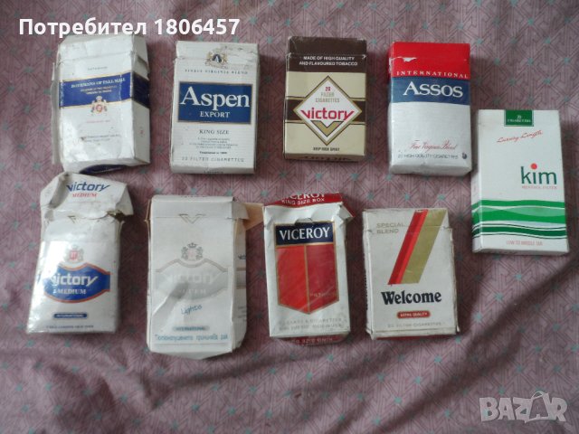 стари кутии от цигари - 5, снимка 3 - Антикварни и старинни предмети - 41609022