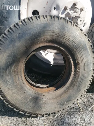 гуми, джанти и хидравлична бутилка за ремарке рсд 4 тона , снимка 7 - Селскостопанска техника - 42141809