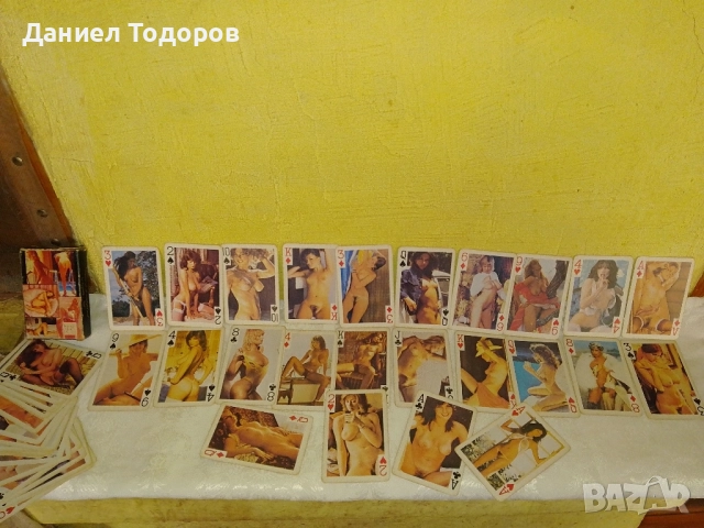 Стари Еротични карти за игра. Ретро карти , снимка 5 - Карти за игра - 51747106