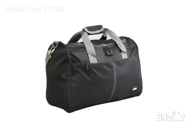 Сак за Ръчен багаж 40x30x20 Авио Черен/Сив/Син/Червен, снимка 2 - Чанти - 40823397