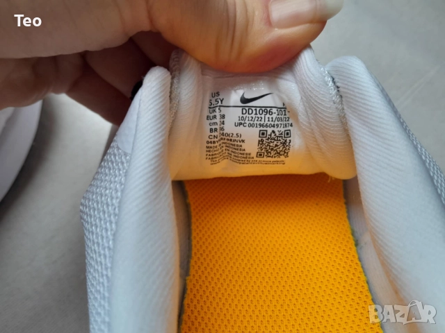 Маратонки NIKE Running размер 38 EU - 24 см. (нови, оригинални), снимка 9 - Маратонки - 52898364