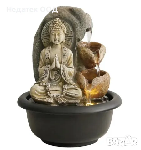 Настолен вътрешен  LED фонтан, Ø16x20см