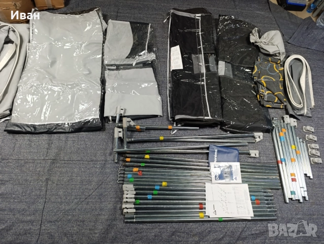 Модел 2023г. Форселт за каравана Dorema Daytona + опция за анекс. Размер N:10(875/900)см земя-земя, снимка 13 - Палатки - 52333107