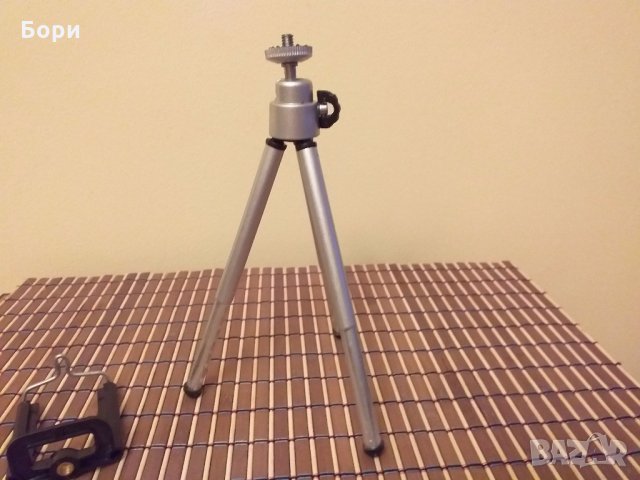 Стойка,трипод,статив,триножник 20см, снимка 4 - Чанти, стативи, аксесоари - 27673759