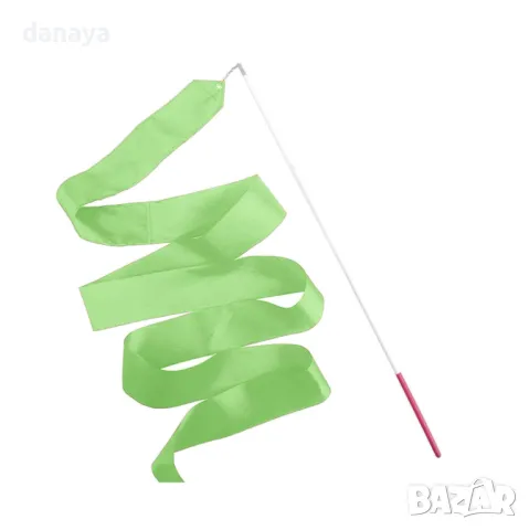 5235 Лента за художествена гимнастика, 4 метра, снимка 5 - Спортна екипировка - 47328520