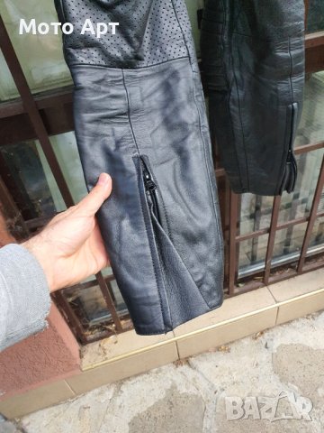 Мото Панталон Размер S ili XS Дамски Кожен Перфориран Top Slin Breda Размер 49, снимка 12 - Аксесоари и консумативи - 40760506