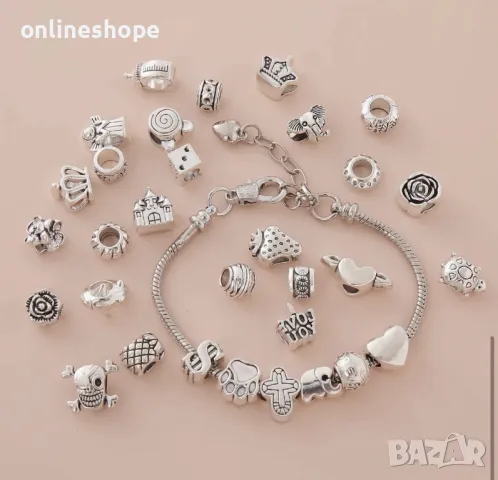 70 броя ТАЛИСМАНИ подходящи за гривни - ЦЕНАТА Е ЗА ВСИЧКИ