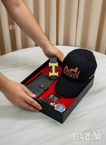 подаръчни комплекти Guess gucci christian dior hermes , снимка 6 - Подаръци за мъже - 51735240