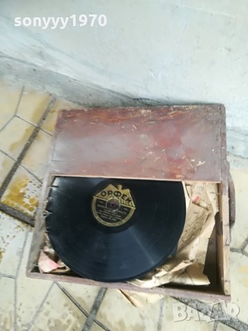 АНТИК-ОРФЕЙ ЗА МУЗЕИ-САНДЪК СЪС СТАРИ ПЛОЧИ, снимка 14 - Антикварни и старинни предмети - 28879132