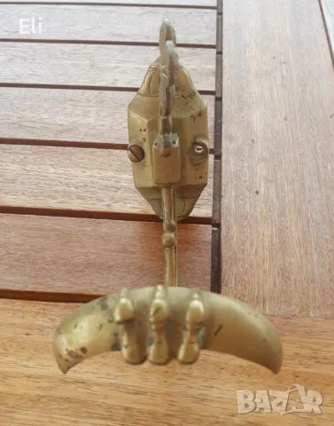 Бронзова закачалка , снимка 2 - Други стоки за дома - 47501210