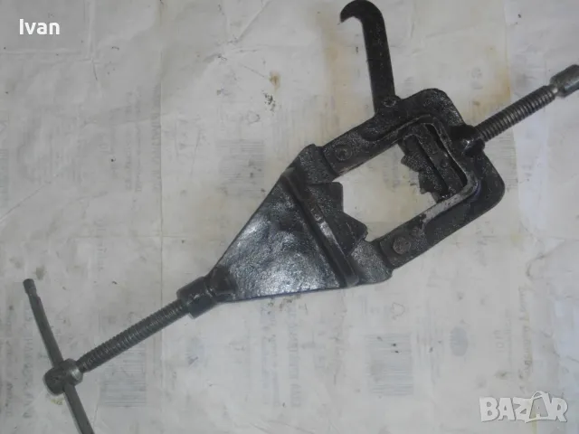 3" Цола Българско ТРЪБНО МЕНГЕМЕ Соц НРБ ТПК Металик-Разград 55см/6,0 кг/захват 115мм Като ново 