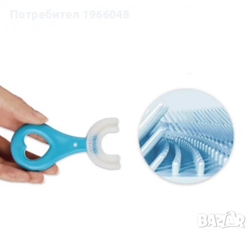 Ергономична Детска четка за зъби , снимка 2 - За банята - 38643946