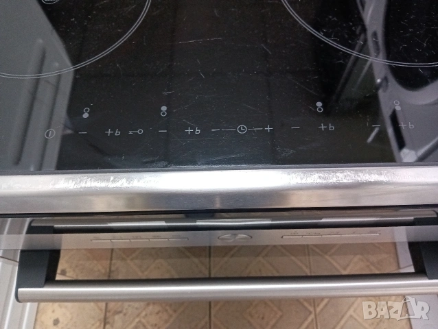 Иноксова свободно стояща печка с индукционни котлони Сименс Siemens с две години гаранция!, снимка 8 - Печки, фурни - 53449785