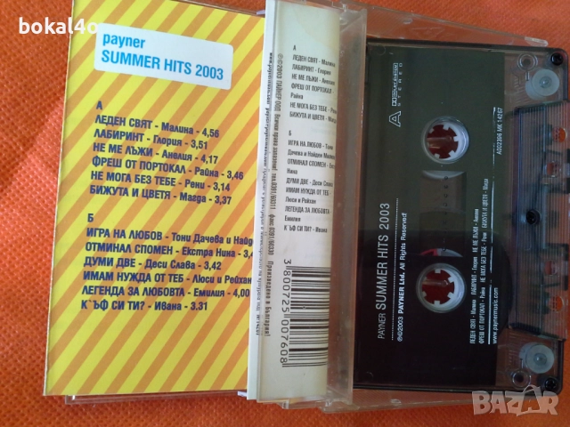 Оригинални касети - Топ-фолк, снимка 5 - Аудио касети - 52648962