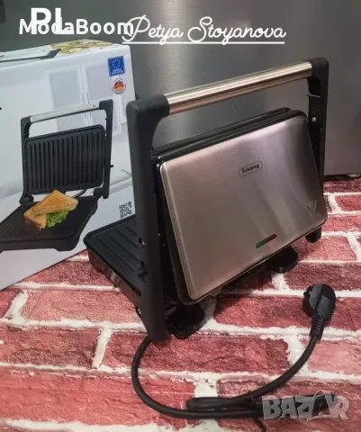 Контактен Грил Rosberg Premium мощен 1500W, снимка 2 - Скари - 48042538