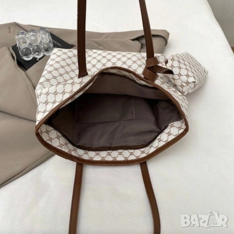 Дамска голяма чанта с ненесер, снимка 4 - Чанти - 53289809